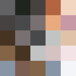 Skaggdopping fargschema