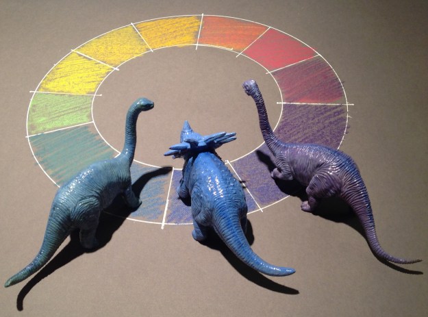 Kulörklubben_dinosar