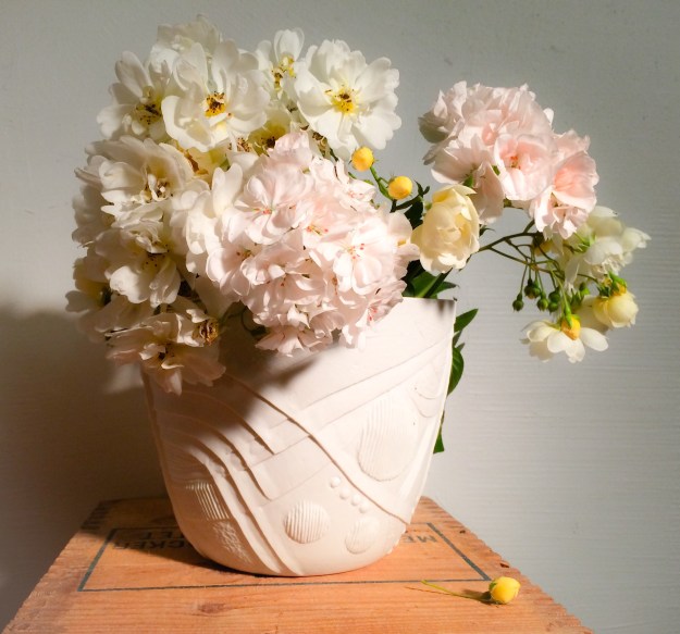 Nästan vita blommor